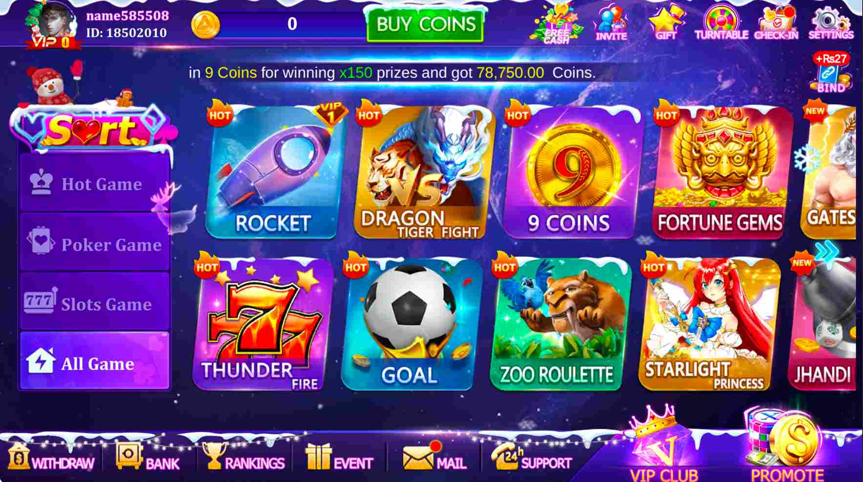lucky 97 game