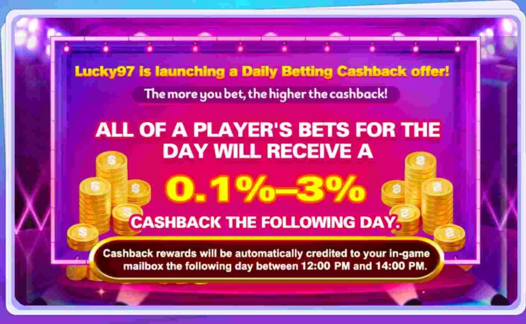 Daily Betting Cashback